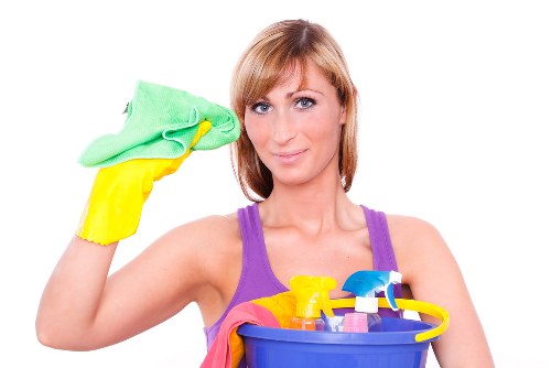 Local technician inspecting a pet odour issue in a Putney flat